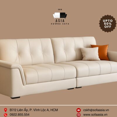 SOFA BĂNG I DA CAO CẤP SFI40 Sofa Asia