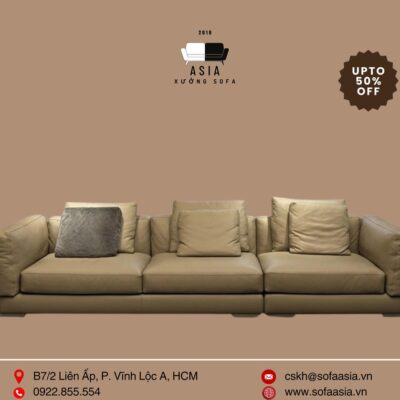 SOFA BĂNG I DA CAO CẤP SFI25