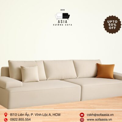 SOFA BĂNG I VẢI KIỂU DÁNG SANG TRỌNG SFI46 Sofa Asia