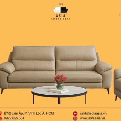 SOFA BĂNG I DA CAO CẤP SFI44 Sofa Asia