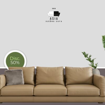 SOFA BĂNG I DA NÂU CAO CẤP SFI45