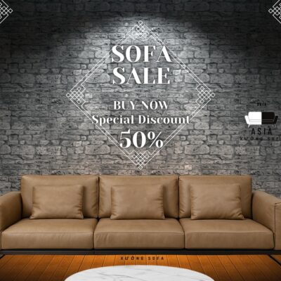 SOFA BĂNG I DA CAO CẤP SFI15
