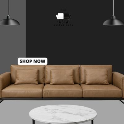SOFA BĂNG I DA CAO CẤP SFI15