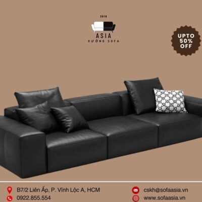SOFA BĂNG I DA CAO CẤP SFI16 Sofa Asia