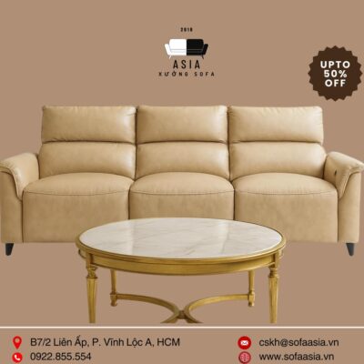 SOFA BĂNG I DA CAO CẤP SFI19 Sofa Asia