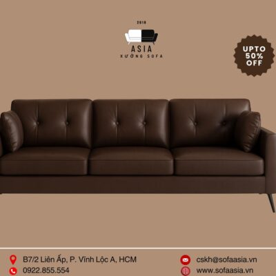 SOFA BĂNG I DA CAO CẤP SFI32 Sofa Asia