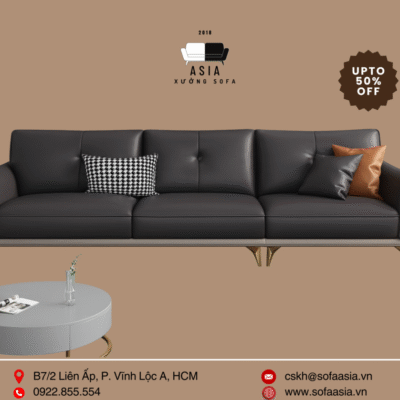 SOFA BĂNG I DA CAO CẤP SFI34 Sofa Asia