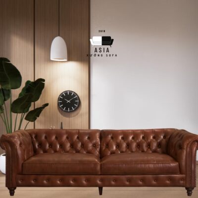 SOFA BĂNG I DA CỔ ĐIỂN SFI17