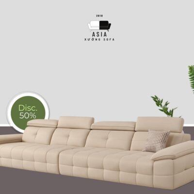 SOFA BĂNG I DA KIỂU DÁNG SANG TRỌNG SFI23
