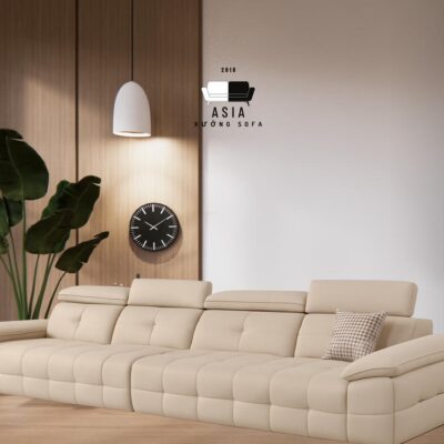 SOFA BĂNG I DA KIỂU DÁNG SANG TRỌNG SFI23