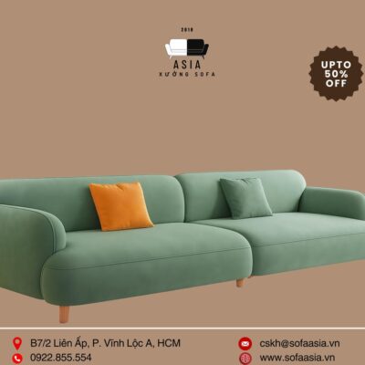 SOFA BĂNG I NHUNG CAO CẤP SFI39 Sofa Asia