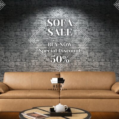 SOFA DA NÂU SANG TRỌNG SFI12