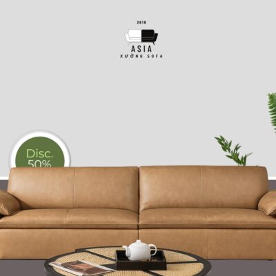 SOFA DA NÂU SANG TRỌNG SFI12