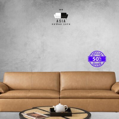 SOFA DA NÂU SANG TRỌNG SFI12